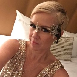 Makeup appointment was at 2 PM. This is at 6 PM before the party started. Makeup appointment was at 2 PM. This is at 6 PM before the party started.