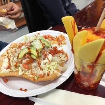 Jugos y Liquados Los Gavilanes - a plate of food and a glass of water - Mexican Near Me - Everett, Washington Jugos y Liquados Los Gavilanes - a plate of food and a glass of water - Mexican Near Me - Everett, Washington