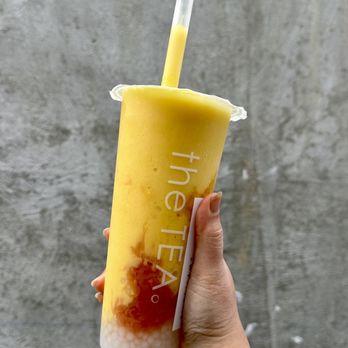 The Tea - Mango Pomelo Sago - Coffee & Tea Near Me - Monterey Park, California The Tea - Mango Pomelo Sago - Coffee & Tea Near Me - Monterey Park, California