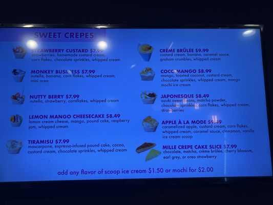 Menu photo 6 Ichigo Tokyo Crepes Minneapolis, MN Menu photo 6 Ichigo Tokyo Crepes Minneapolis, MN