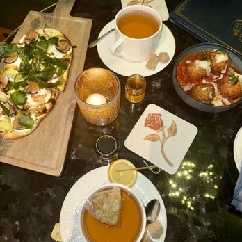 Enchanted Rose - Croquettes and Seasonal Flatbread - Lounges Near Me - Lake Buena Vista, Florida