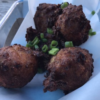 Big Ray's Fish Camp - Conch Fritters $7.00 - Seafood Near Me - Tampa, Florida Big Ray's Fish Camp - Conch Fritters $7.00 - Seafood Near Me - Tampa, Florida