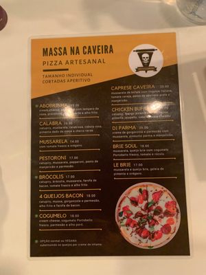 Menu photo 1 Massa na Caveira São Paulo, SP