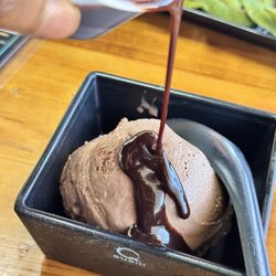 Q Sushi - Chocolate ice cream