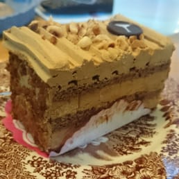 Mocha cake.