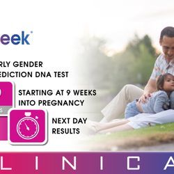 Here is Baby - Sneak Peek Clinical, DNA Gender Reveal, 99.6% accuracy