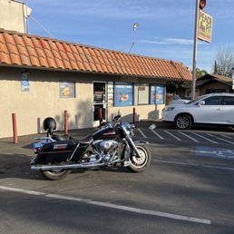 Parking lot. I like riding here as a mid point.