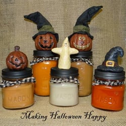 Heart Felt Designs Country Shop - Great scents and the lid decoration can be removed to use as an ornament