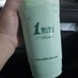 Mango Green Milk Tea
