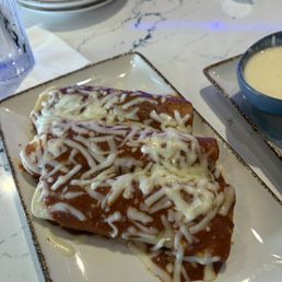 Chicken enchiladas