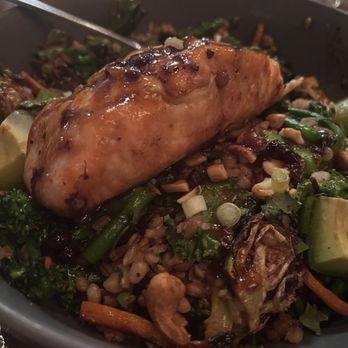 Main Street Bistro and Bakery - Miso Grilled Salmon Bowl - Bakeries Near Me - Grapevine, Texas Main Street Bistro and Bakery - Miso Grilled Salmon Bowl - Bakeries Near Me - Grapevine, Texas