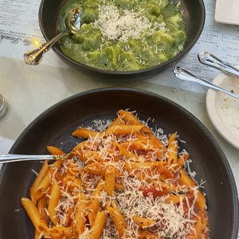 Enoteca Della Santina - Handmade Pesto pasta and Spaghettini al Pomodoro e Basilico - Wine Bars Near Me - Sonoma, California Enoteca Della Santina - Handmade Pesto pasta and Spaghettini al Pomodoro e Basilico - Wine Bars Near Me - Sonoma, California