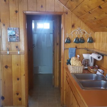 Edelweiss Lodge - Kitchen into Bathroom - Vacation Rentals Near Me - Mammoth Lakes, California