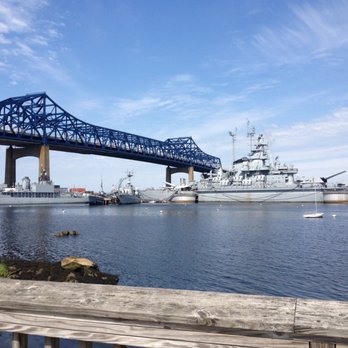 Battleship Cove - USS Massachusetts, Lionfish, Kennedy Destroyer, and the Bragga bridge - Landmarks & Historical Buildings Near Me - Fall River, Massachusetts