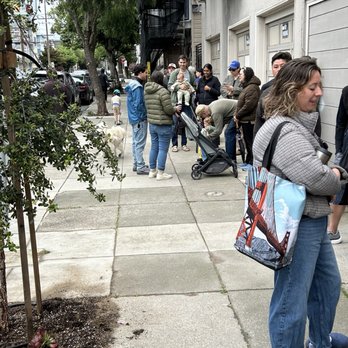 Sol Bakery - 4/11 pre-opening line at 8:40 am - Bakeries Near Me - San Francisco, California