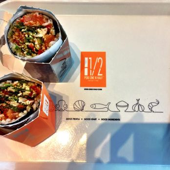 Poki One N Half - Poke Burrito - Poke Near Me - San Diego, California