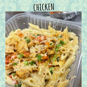 Chili's - a chicken pasta dish in a plastic container - Tex-Mex Near Me - Diamond Bar, California