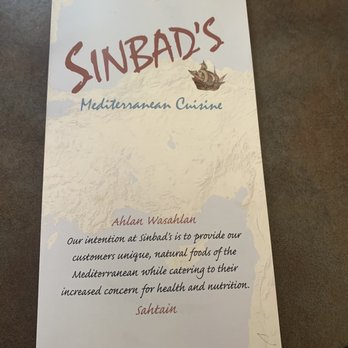 Sinbad's Mediterranean Cuisine - Menu - Mediterranean Near Me - Rochester, New York Sinbad's Mediterranean Cuisine - Menu - Mediterranean Near Me - Rochester, New York