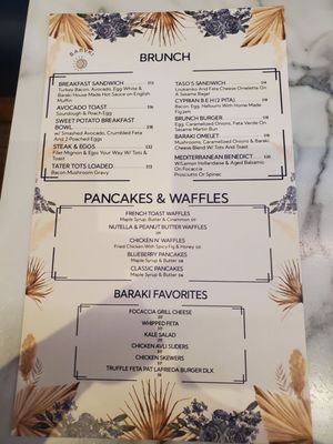 Menu photo 1 Baraki New York, NY