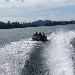 Summer Tubing Action Summer Tubing Action