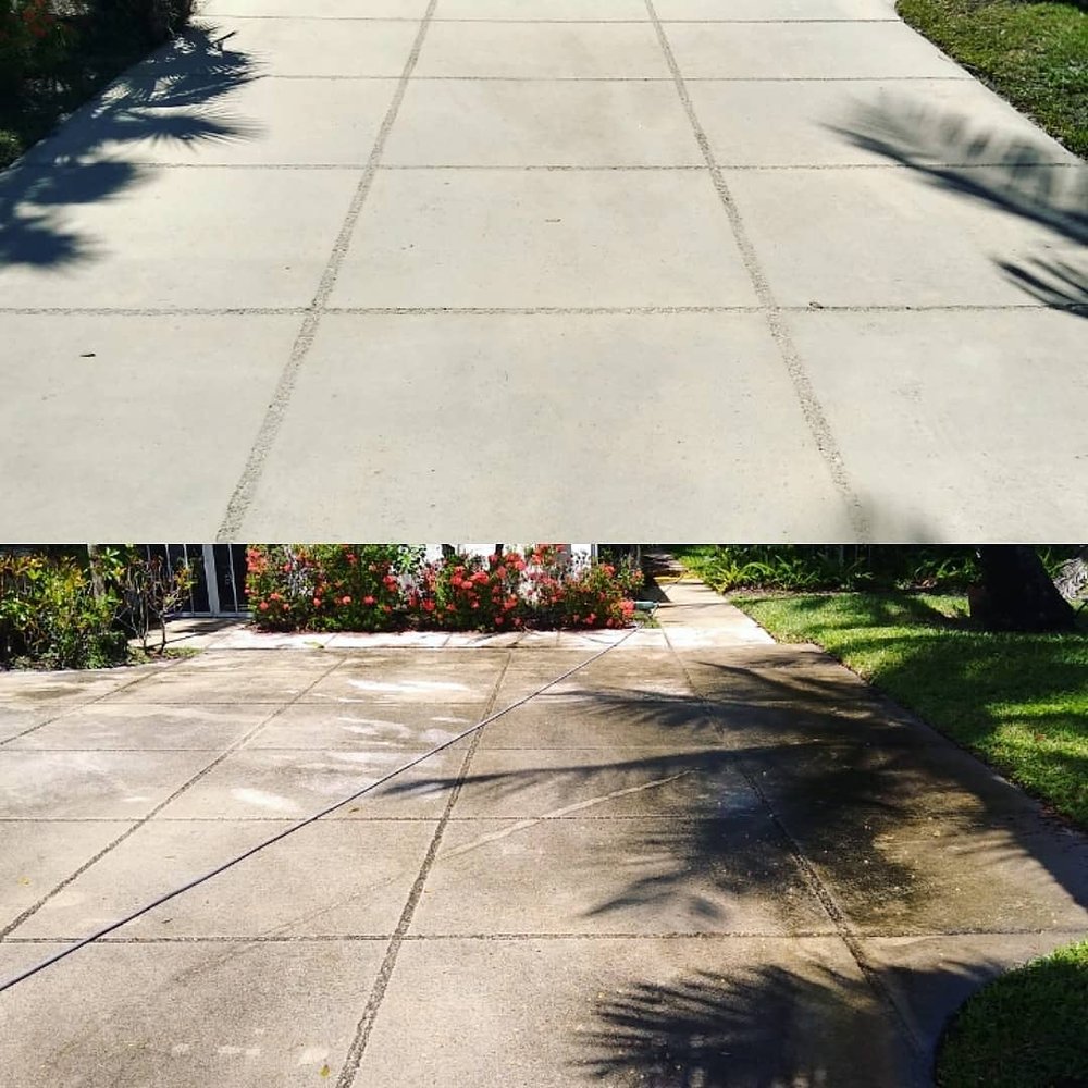 Slide of Pure Flow Soft Wash and Pressure Washing