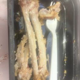 The aftermath (Turkey wings)