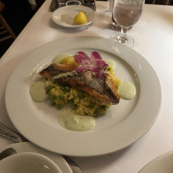 Chadwick's - Seabass and risotto - American Near Me - Brooklyn, New York