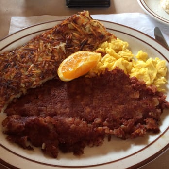 CJ's Cafe - Corn beef hash and eggs - American Near Me - Arroyo Grande, California