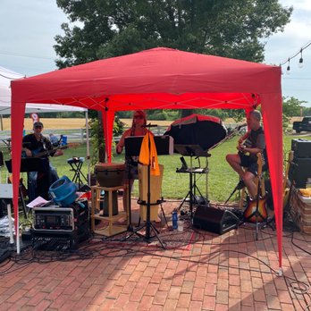 Indian Fields Tavern - Listening to my hubby on bass! - American Near Me - Charles City, Virginia