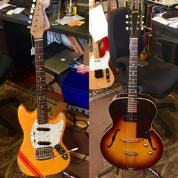 My new '59 ES-125 & '71 Comp Mustang My new '59 ES-125 & '71 Comp Mustang