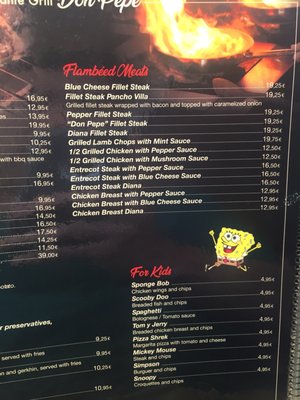 Menu photo 3 Grill Don Pepe Corralejo, GC