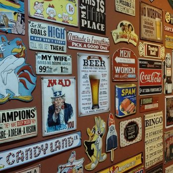 Summit Pizza - a wall full of beer signs - Pizza Near Me - Lee's Summit, Missouri