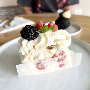 Lele Cake - Meringue berry cake. - Coffee & Tea Near Me - Los Gatos, California