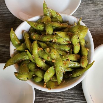 Nozomi - Spicy Garlic Edamame - Sushi Bars Near Me - La Jolla, California Nozomi - Spicy Garlic Edamame - Sushi Bars Near Me - La Jolla, California