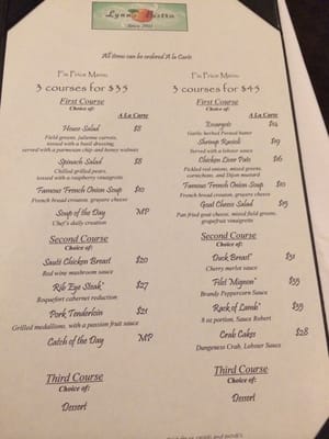 Menu photo 7 Lynn's Bistro Kirkland, WA