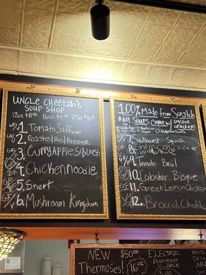 Menu photo 1 Uncle Cheetah's Soup Shop Grand Rapids, MI