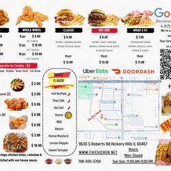 New menu