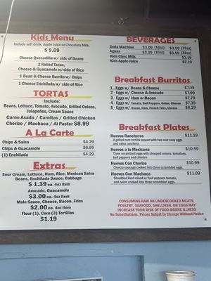 Menu photo 2 Lourdes Encinitas, CA