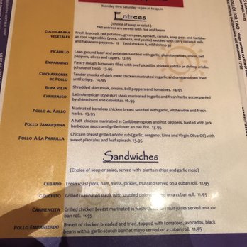 Cabana - Lunch menu - Latin American Near Me - Forest Hills, New York