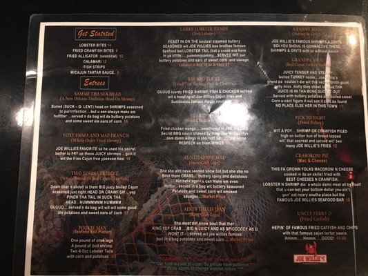 Menu photo 7 Joe Willie's Seafood Bar Harvey, IL Menu photo 7 Joe Willie's Seafood Bar Harvey, IL