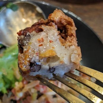 Tong - Fried taro puffs - Thai Near Me - Brooklyn, New York Tong - Fried taro puffs - Thai Near Me - Brooklyn, New York