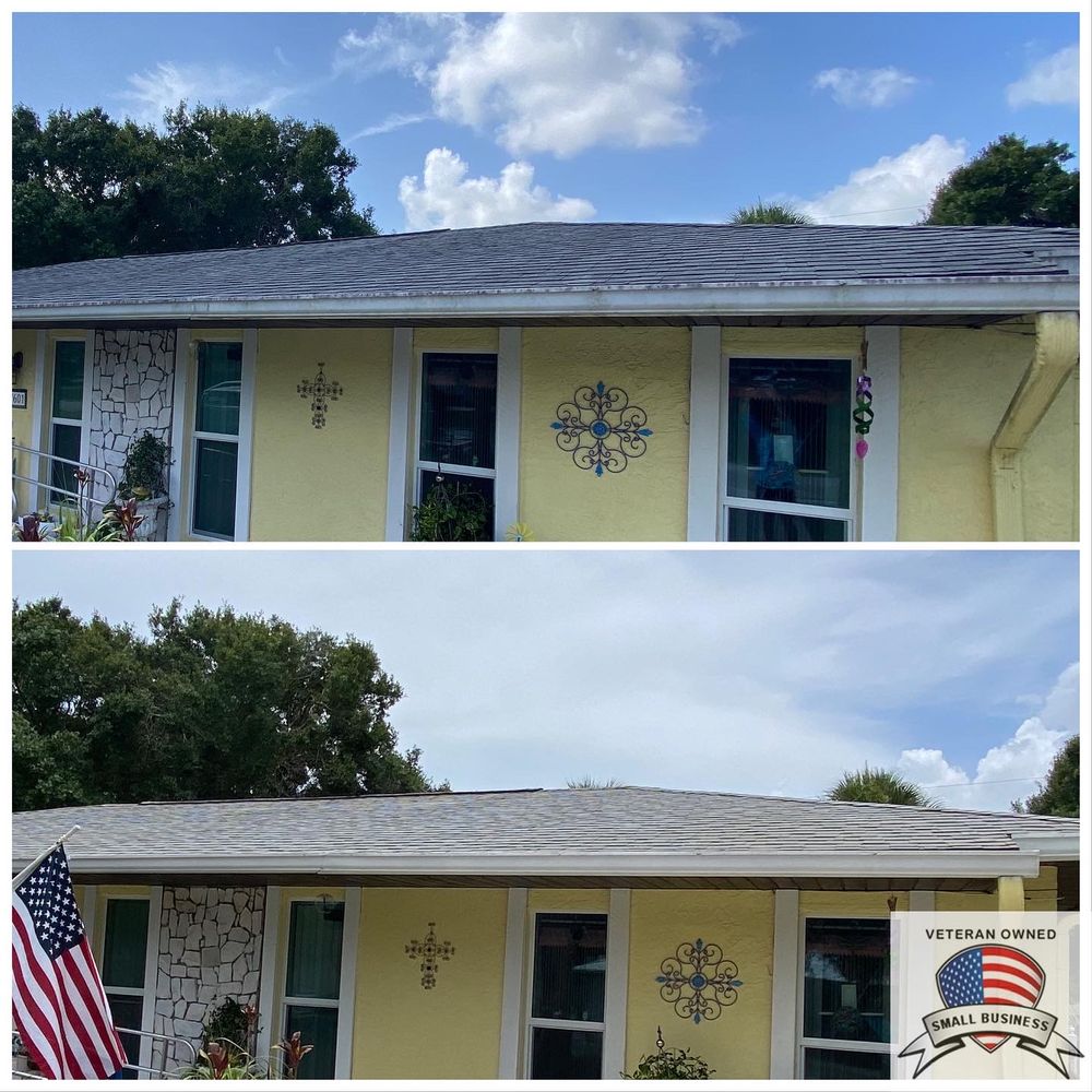 Slide of Veterans Pressure & Soft Washing