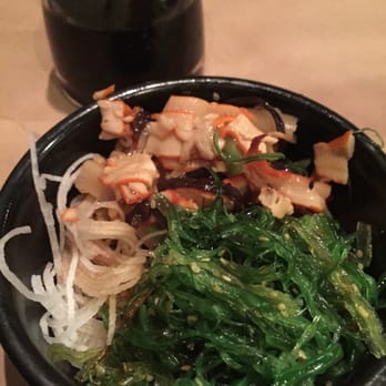 The Happy Sumo - Squid and seaweed salad... Very yummy! - Sushi Bars Near Me - Provo, Utah The Happy Sumo - Squid and seaweed salad... Very yummy! - Sushi Bars Near Me - Provo, Utah