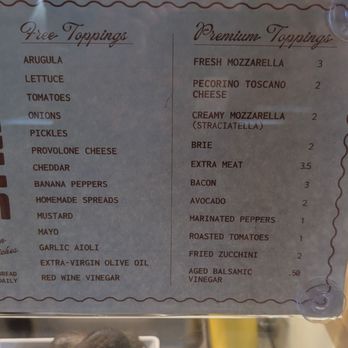 Strada - Menu - Sandwiches Near Me - Fresno, California Strada - Menu - Sandwiches Near Me - Fresno, California