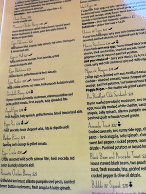 Menu photo 5 Blue Fox Cafe Victoria, BC Menu photo 5 Blue Fox Cafe Victoria, BC