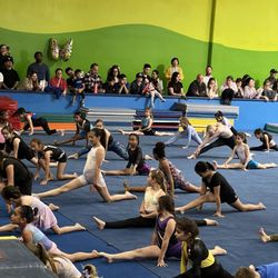 Gymnastics World - Spring open house exhibition