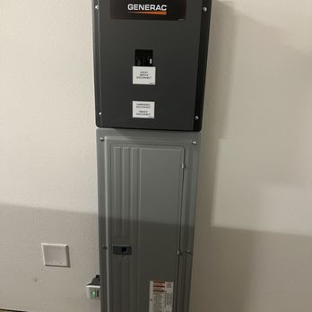 Chandler Electric - Generac Panel in Garage - Electricians Near Me - Cameron Park, California Chandler Electric - Generac Panel in Garage - Electricians Near Me - Cameron Park, California