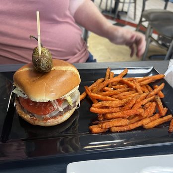Wild Chicken Grill - Wild Birger and Sweet Potato Fries - Bars Near Me - Bellevue, Nebraska