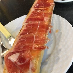 Bar Buhardilla - We ordered a tosta con jamon...luckily we ordered just one.