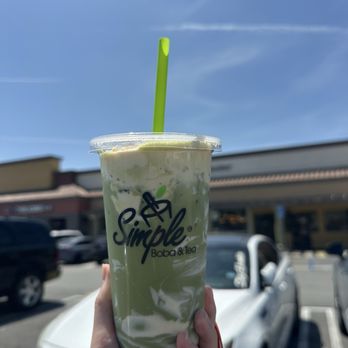 Simple Boba & Tea - Banana Cream Matcha Latte - Bubble Tea Near Me - Anaheim, California Simple Boba & Tea - Banana Cream Matcha Latte - Bubble Tea Near Me - Anaheim, California